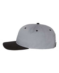 Richardson 212 Pro Twill Snapback Cap - Grey/ Black - side