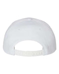 Richardson 212 Pro Twill Snapback Cap - White - back