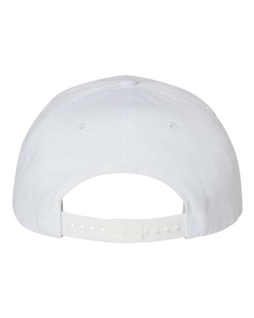 Richardson 212 Pro Twill Snapback Cap - White - back