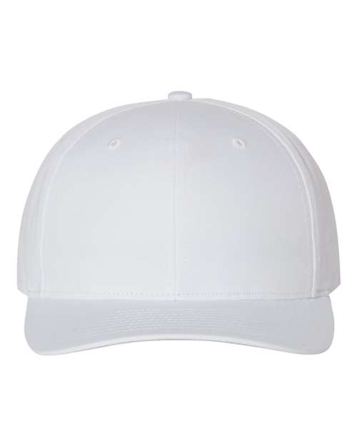 Richardson 212 Pro Twill Snapback Cap - White - front