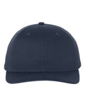 Richardson 212 Pro Twill Snapback Cap - Navy - front