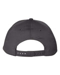 Richardson 212 Pro Twill Snapback Cap - Charcoal - back