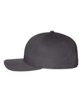 Richardson 212 Pro Twill Snapback Cap - Charcoal - side