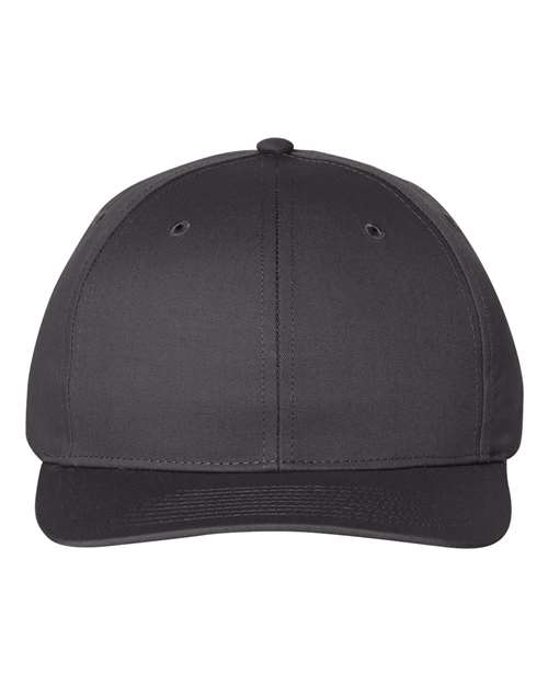 Richardson 212 Pro Twill Snapback Cap - Charcoal - front
