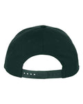 Richardson 212 Pro Twill Snapback Cap - Dark Green - back