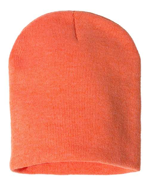 Sportsman SP08 8" Beanie - Heather Orange - front