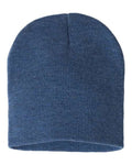 Sportsman SP08 8" Beanie - Heather Dark Royal - back