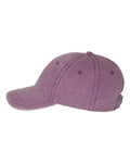 Valucap SP500 Pigment-Dyed Cap - Wine - side