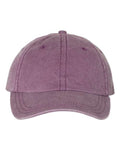 Valucap SP500 Pigment-Dyed Cap - Wine - front
