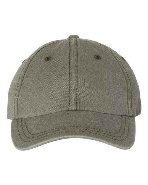 Valucap SP500 Pigment-Dyed Cap - Olive - front