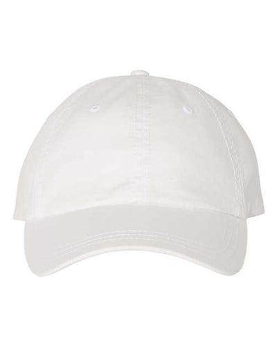 Valucap SP500 Pigment-Dyed Cap - White - front