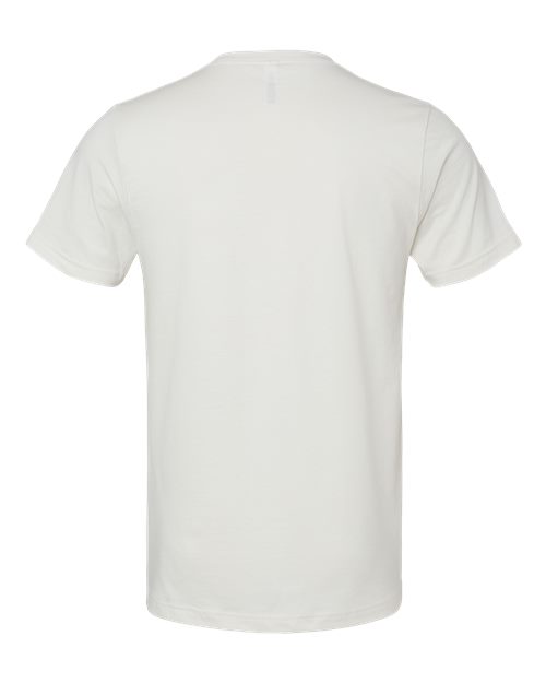 Bella + Canvas 3005 Jersey V-Neck Tee - Vintage White - back