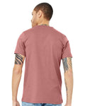 Bella + Canvas 3005 Jersey V-Neck Tee - Mauve - model back