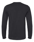 Bella+Canvas 3501 Unisex Jersey Long Sleeve Tee - Vintage Black - back