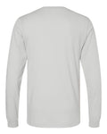 Bella+Canvas 3501 Unisex Jersey Long Sleeve Tee - Silver - back
