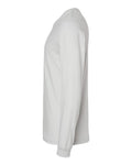 Bella+Canvas 3501 Unisex Jersey Long Sleeve Tee - Silver - side