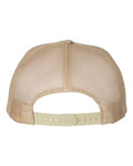 Yupoong 6006 Classic Five-Panel Trucker Cap - Multicam Arid/ Tan - back