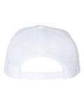Yupoong 6006 Classic Five-Panel Trucker Cap - Multicam Alpine/ White - back