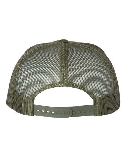 Yupoong 6006 Classic Five-Panel Trucker Cap - Multicam Tropic/ Green - back