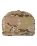 Yupoong 6089M Premium Flat Bill Snapback Cap - Multicam Arid - front
