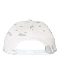 Yupoong 6089M Premium Flat Bill Snapback Cap - Multicam Alpine - back