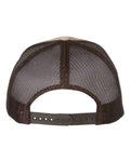 Yupoong 6606 Retro Trucker Cap - Multicam Arid/ Brown - back