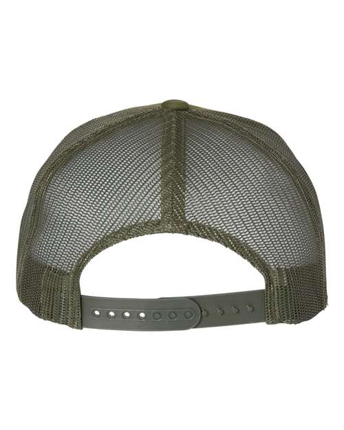 Yupoong 6606 Retro Trucker Cap - Multicam Tropic/ Green - back