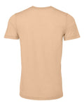 Bella+Canvas 3413 Unisex Triblend Short Sleeve Tee - Sand Dune Triblend - back