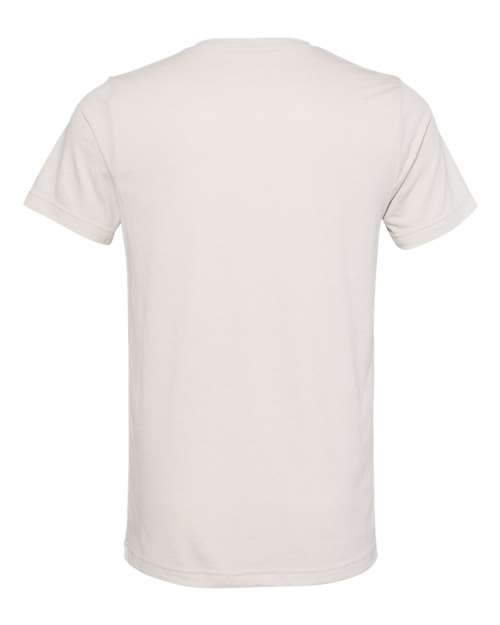 Bella + Canvas 3415 Triblend V-Neck Tee - Cement Triblend - back