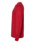 Bella+Canvas 3501 Unisex Jersey Long Sleeve Tee - Canvas Red - side