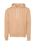 Bella+Canvas 3719 Unisex Sponge Fleece Pullover Hoodie - Heather Sand Dune - front
