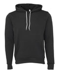 Bella+Canvas 3719 Unisex Sponge Fleece Pullover Hoodie - DTG Dark Grey - front