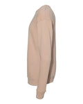Bella + Canvas 3945 Sponge Fleece Drop Shoulder Crewneck Sweatshirt - Heather Sand Dune - side