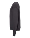 Bella + Canvas 3945 Sponge Fleece Drop Shoulder Crewneck Sweatshirt - DTG Dark Grey - side