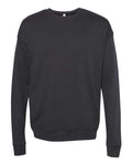 Bella + Canvas 3945 Sponge Fleece Drop Shoulder Crewneck Sweatshirt - DTG Dark Grey - front