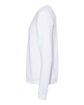Bella + Canvas 3945 Sponge Fleece Drop Shoulder Crewneck Sweatshirt - DTG White - side