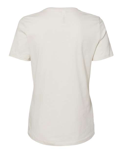 BELLA + CANVAS 6400 Women’s Relaxed Jersey Tee - Vintage White - back