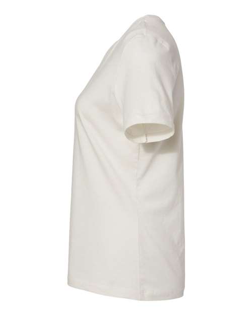 BELLA + CANVAS 6400 Women’s Relaxed Jersey Tee - Vintage White - side