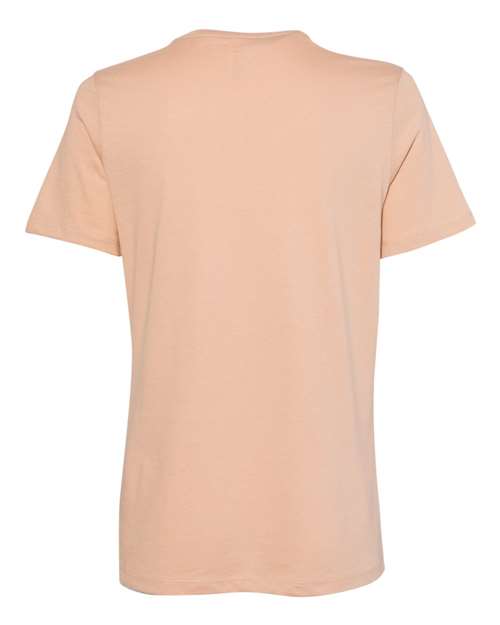 BELLA + CANVAS 6400 Women’s Relaxed Jersey Tee - Sand Dune - back