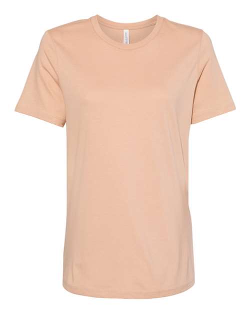 BELLA + CANVAS 6400 Women’s Relaxed Jersey Tee - Sand Dune - front