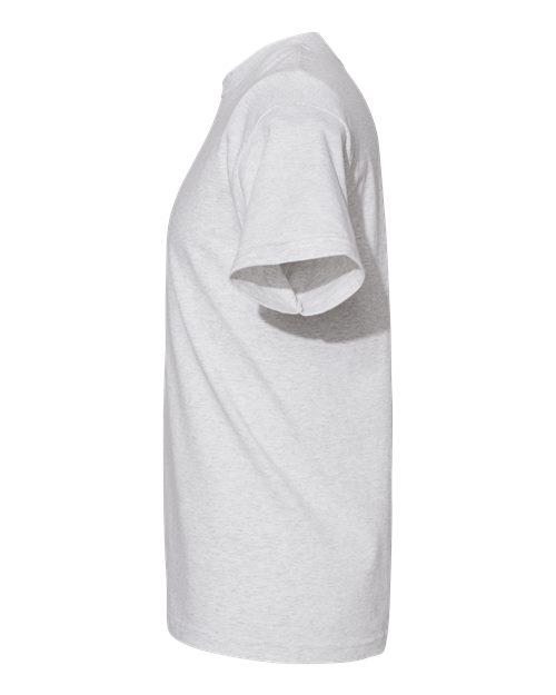 American Apparel 1301 Heavyweight Cotton Tee - Ash Grey - side