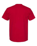 American Apparel 1301 Heavyweight Cotton Tee - Cardinal - back