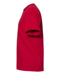 American Apparel 1301 Heavyweight Cotton Tee - Cardinal - side