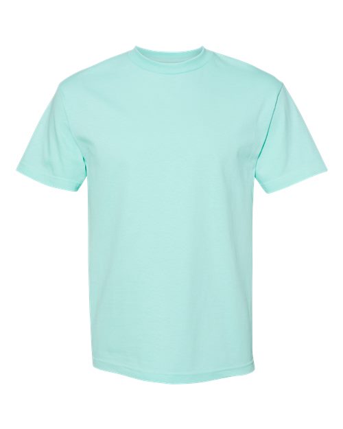 American Apparel 1301 Heavyweight Cotton Tee - Celadon - front