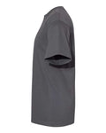 American Apparel 1301 Heavyweight Cotton Tee - Charcoal - side