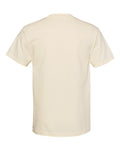 American Apparel 1301 Heavyweight Cotton Tee - Cream - back
