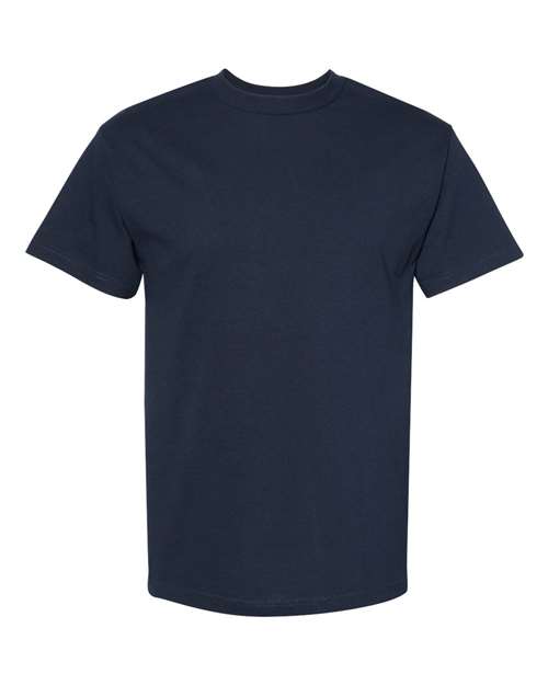 American Apparel 1301 Heavyweight Cotton Tee - True Navy - front