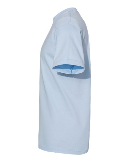American Apparel 1301 Heavyweight Cotton Tee - Powder Blue - side
