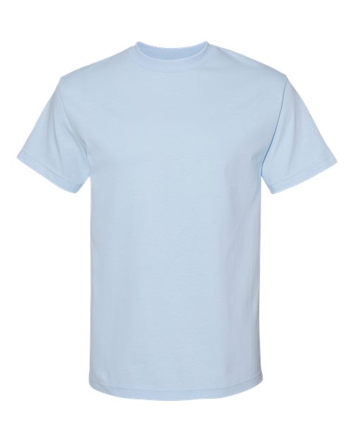 American Apparel 1301 Heavyweight Cotton Tee - Powder Blue - front