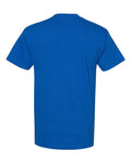 American Apparel 1301 Heavyweight Cotton Tee - Royal Blue - back